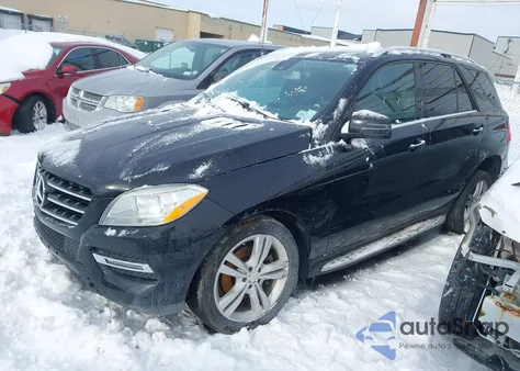 2014 Mercedes-Benz Ml 350 4Matic из США, поврежденный, VIN 4JGDA5HB3EA392695